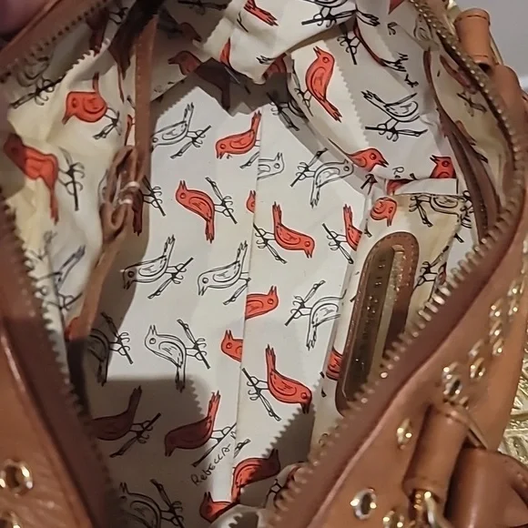 Rebecca Minkoff Morning After Bag Studded Camel Leather - Picture 8 of 12